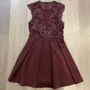 Burgundy Dynamite dress Size M